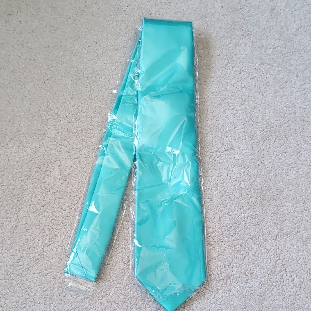 Elegant Turquoise Tie